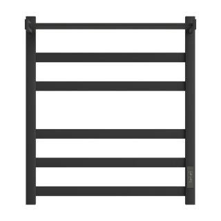 Полотенцесушитель электрический Point Меркурий PN83856PB П5 500x600 с полкой черный